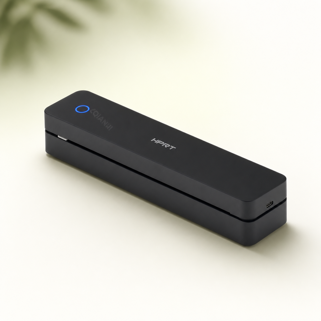 Original design portable printer in black